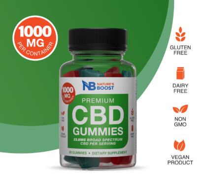 Nature's Boost 1000mg CBD Gummies